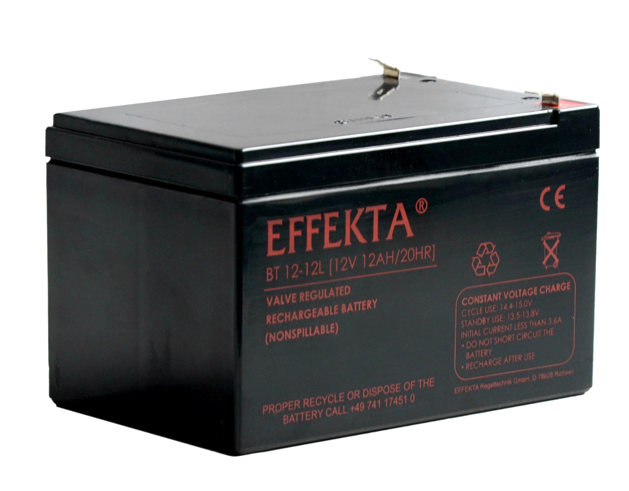 EFFEKTA BTL 12-120 AGM Batterie / Bleiakku 12V 120Ah