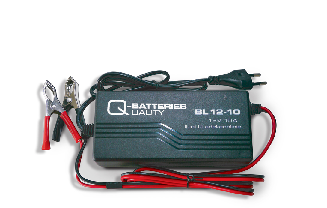 Q-Batteries BL 12-10 Ladegerät für Bleiakkus 12V - 10A Ladestrom