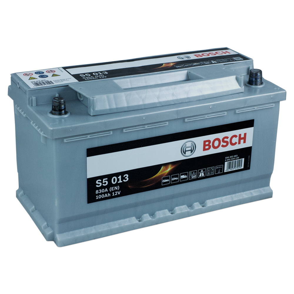 BOSCH S4 Batterie 0 092 S40 100 12V 80Ah 740A B13 Bleiakkumulator S4 010,  12V 80AH 740A