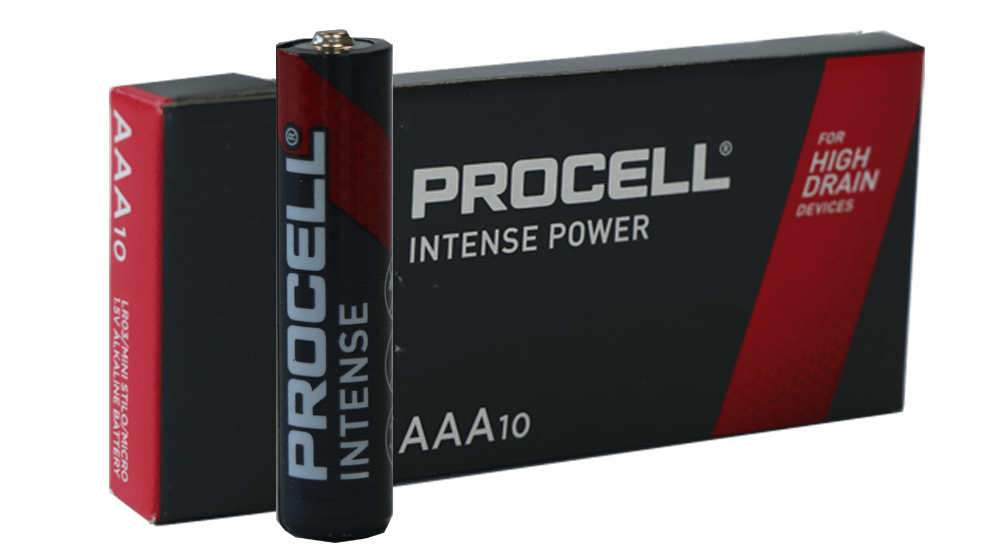 Duracell Procell Intense Power LR3 AAA Batterie MN 2400, 1,5V 10 Stk. (Box)