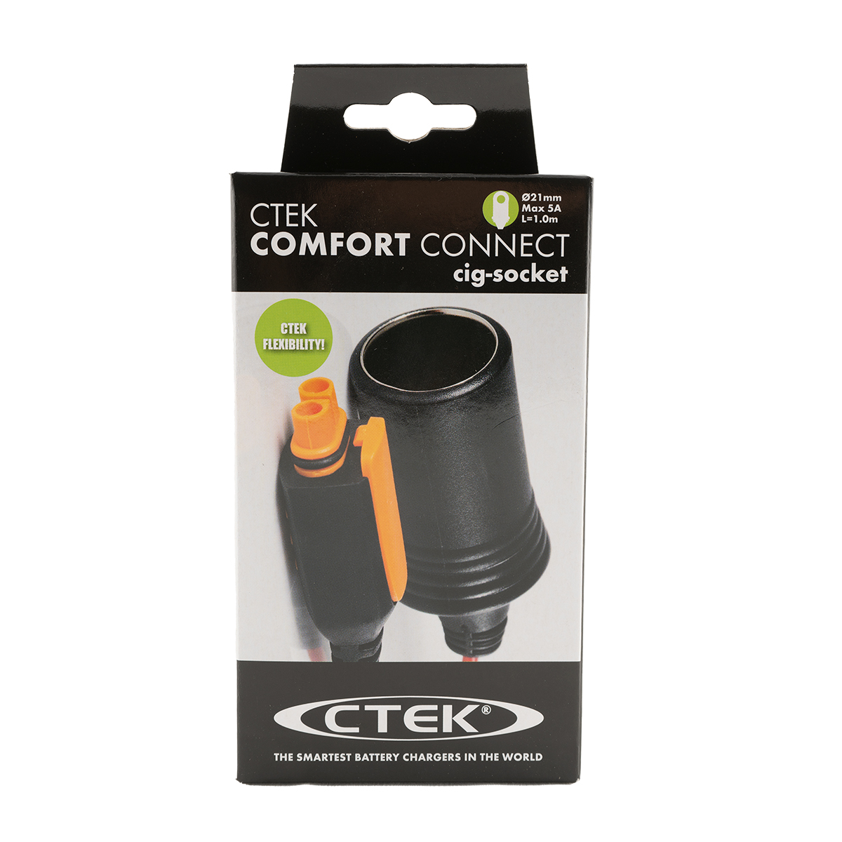 CTEK CONNECT CIG PLUG, permanente Verbindung für schwer zugängliche  Batterien, einfacher Anschluss an CTEK Batterieladegeräte über die 12V  Ladebuchse des Fahrzeugs, für Autos, Motorräder : : Baumarkt