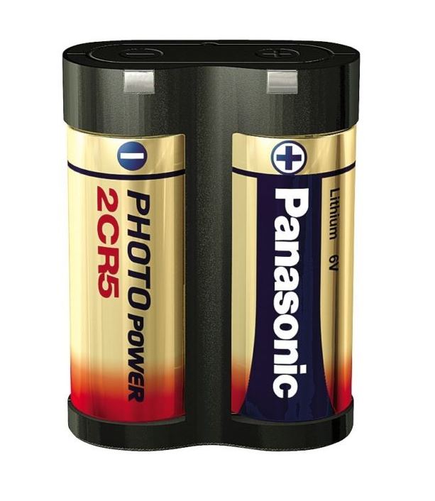 Panasonic 2CR5 6V Photo Power Lithium Batterie (1er Blister)  