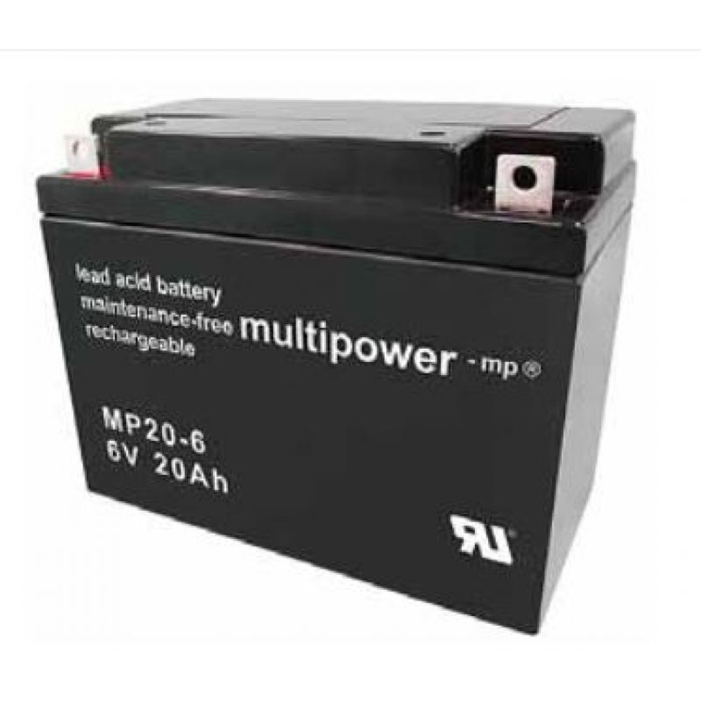 Multipower MP20-6 / 6V 20Ah Blei Akku AGM